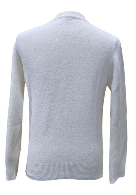 Mohair wool blend slim crewneck sweater MANUEL RITZ | sweaters | 3332M518 22386602